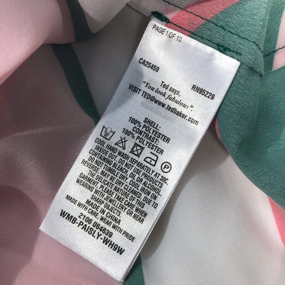 NEW Ted Baker Tutti Frutti Printer Cami - Picture 6 of 6